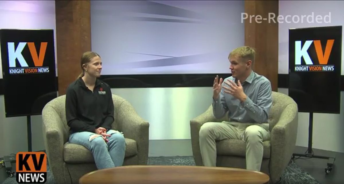 Knight Vision News covers student senate updates with Haylee Delong.
